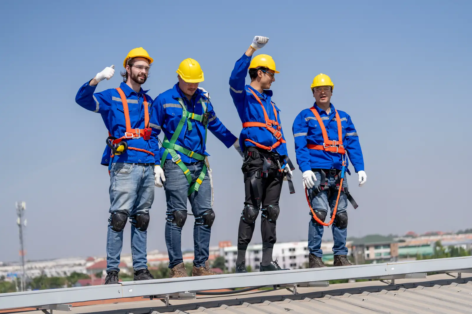 Stonecreek Roofing crew at work