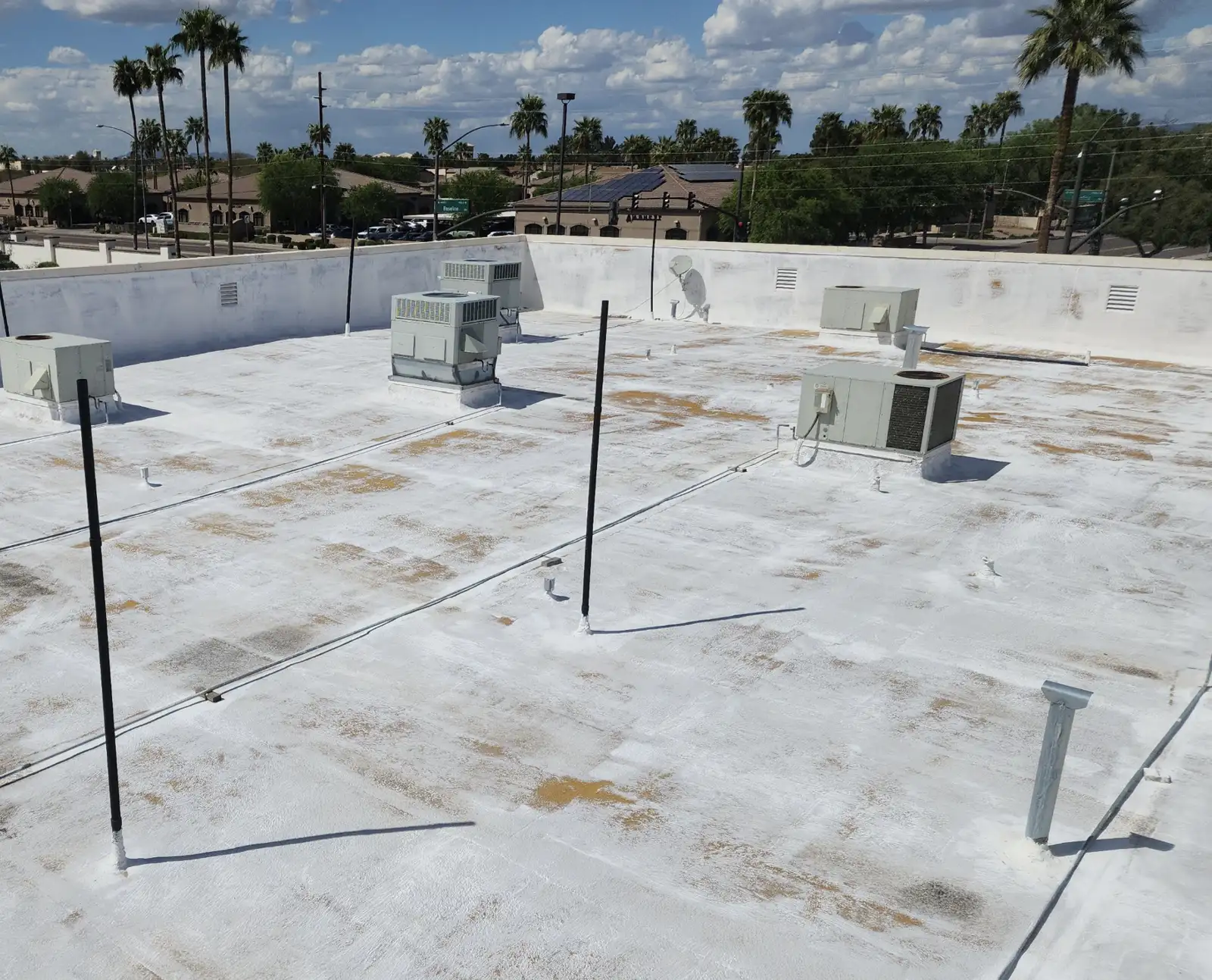 Roof replacement project