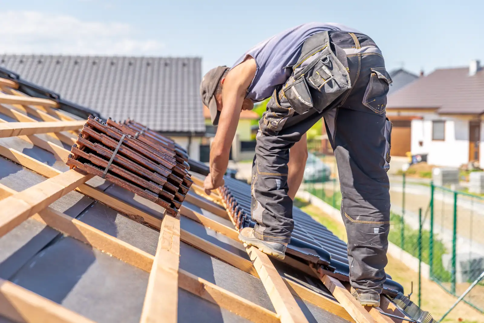 Roof replacement project