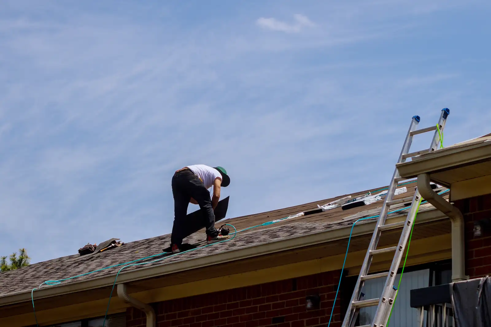 Roof replacement project