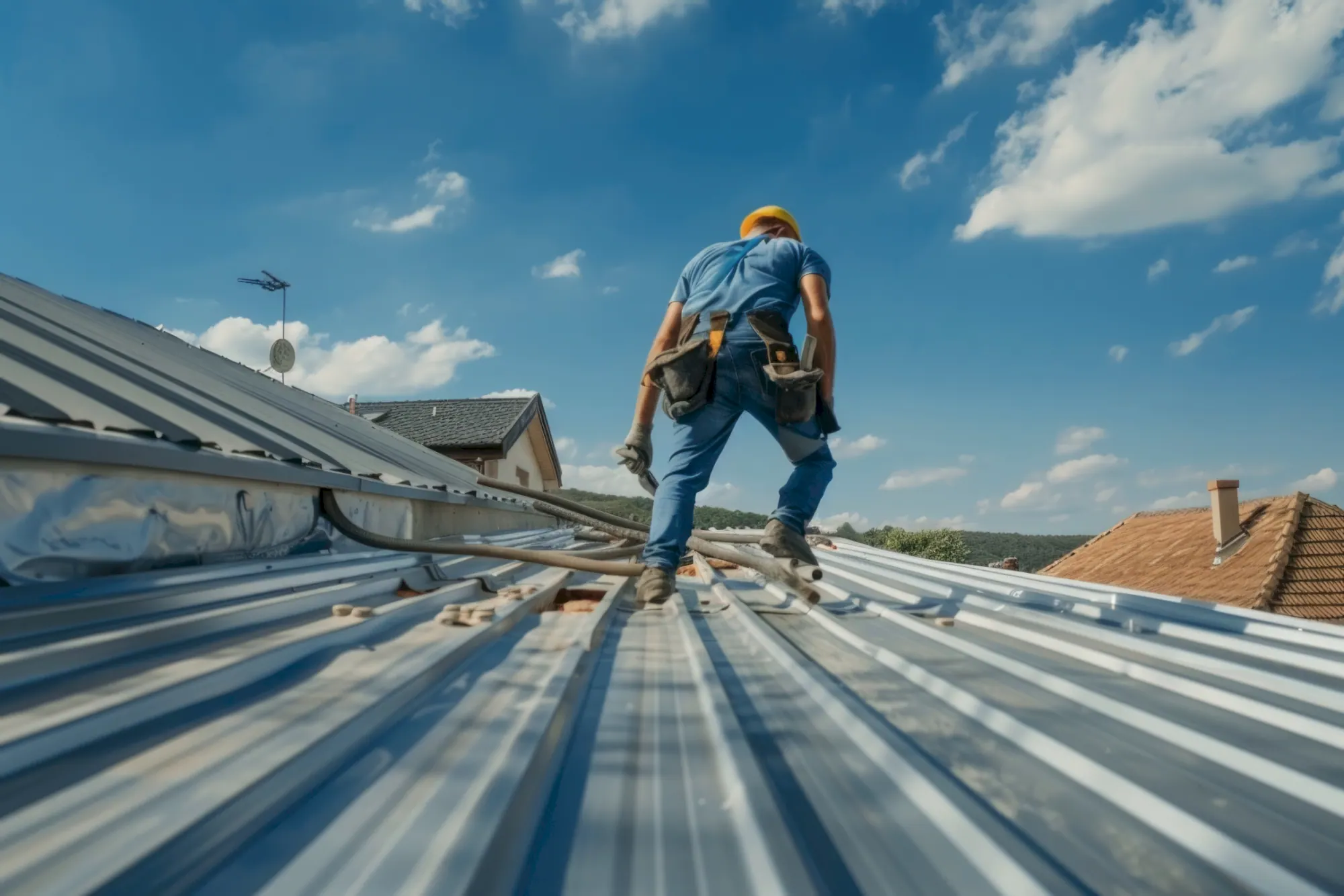 Stonecreek Roofing crew at work