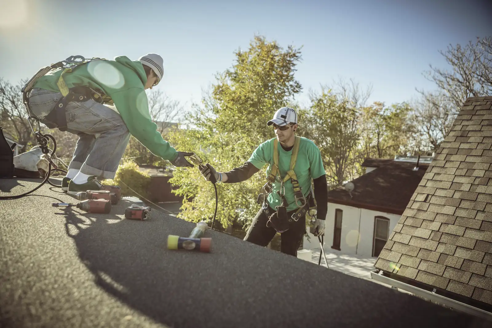 Stonecreek Roofing crew