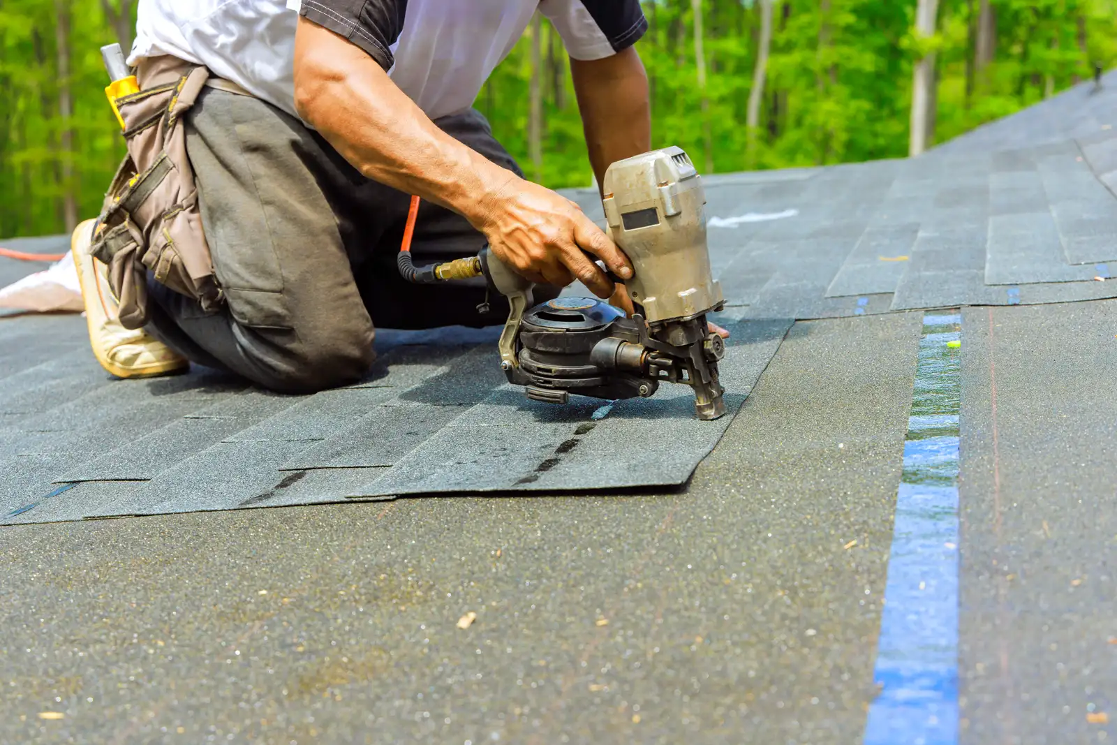 Roof replacement project